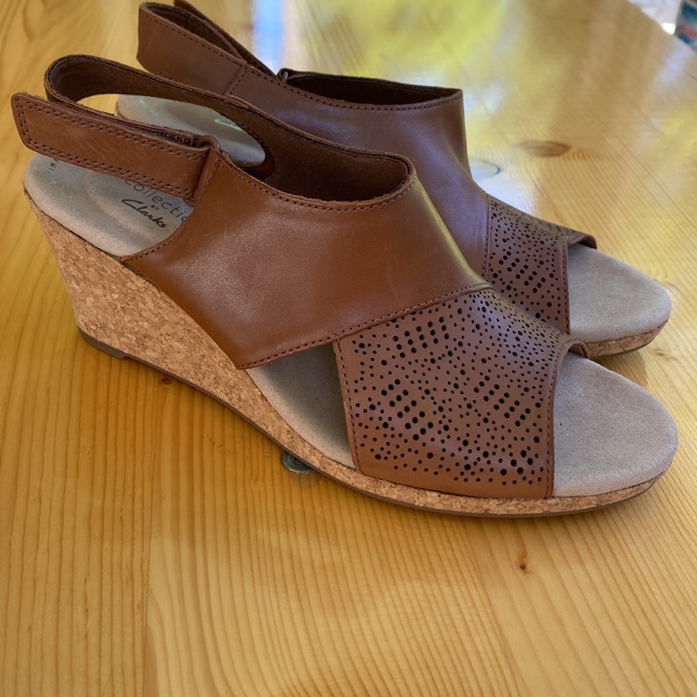 Clarks Collection Lafley Joy Wedge Sandal